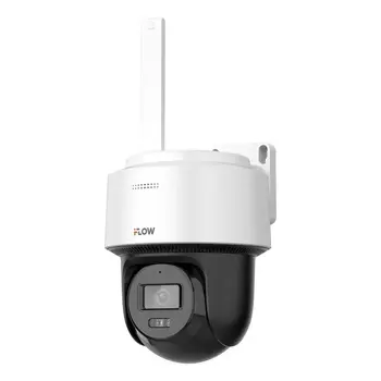 IP-камера iFlow F-IP-1442CIW 2.8 мм, уличная, корпусная, поворотная, 4 Мпикс, CMOS, до 2560x1440, до 20 кадров/с, LED/ИК подсветка 30м, WiFi, POE, -30 °C/+60 °C, белый (F-IP-1442CIW)