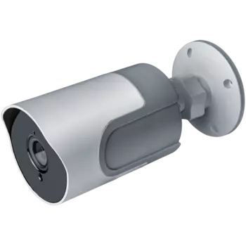 IP-камера Navigator Smart Home NSH-CAM-03-IP65-WiFi, уличная, корпусная, 2Мпикс, CMOS, до 1920x1080, до 15кадров/с, ИК подсветка 10м, WiFi, -25 °C/+50 °C, белый/серый (14547)