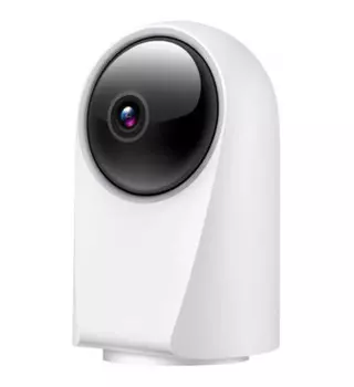 IP-камера Realme Smart Cam 360° 2.8мм, настольная, поворотная, CMOS, до 1920x1080, ИК подсветка 10м, Wi-Fi, -10 °C/+50 °C, белый (RMH2001)