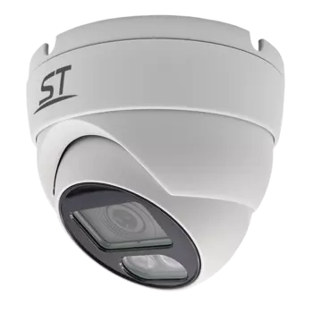 IP-камера Space Technology ST-503 IP HOME Dual Light 2.8 мм, уличная, купольная, 5Мпикс, CMOS, до 2880x1620, до 20 кадров/с, ИК подсветка 30м, -50 °C/+60 °C, белый/черный (ST-503 IP HOME Dual Light)