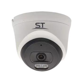 IP-камера Space Technology ST-SK4502 2.8 мм, уличная, купольная, 4Мпикс, CMOS, до 2560x1440, до 25 кадров/с, ИК подсветка 30м, POE, -30 °C/+60 °C, белый (ST-SK4502)