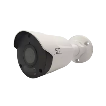 IP-камера Space Technology ST-VA2643 PRO 2.8 мм, уличная, корпусная, 2Мпикс, CMOS, до 1920x1080, до 30 кадров/с, ИК подсветка 35м, POE, -50 °C/+60 °C, белый (ST-VA2643 PRO (2,8mm))