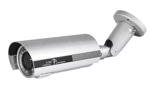 IP-камера SPYG SLC-79CF/W 3мм - 10.5мм, корпусная, 5Мпикс, CMOS, до 2592 x 1944, до 15кадров/с, ИК подсветка 25м, WiFi, POE, -10 °C/+45 °C, серебристый (SLC-79CF/W)