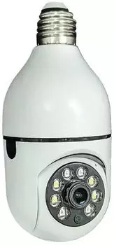 IP-камера Tantos iЛампа 3.6 мм, корпусная, 2 Мпикс, CMOS, до 1920x1080, до 25 кадров/с, LED/ИК подсветка 10м, WiFi, -10 °C/+55 °C, белый (00-00305937)