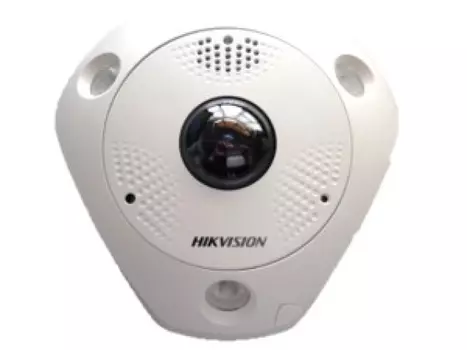 IP-камера тепловизионная HikVision DS-2CD6365G0-IVS 1.27мм, уличная, купольная, 6Мпикс, CMOS, до 3072x2048, до 30 кадров/с, ИК подсветка 15м, POE, -40 °C/+60 °C, белый (DS-2CD6365G0-IVS 1.27MM)