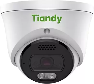 IP-камера TIANDY 2.8 мм, уличная, купольная, 5Мпикс, CMOS, до 2880x1620, до 25 кадров/с, LED подсветка 30м, POE, -40 °C/+65 °C, белый (TC-C35XQ I3W/E/Y/2.8/V4.2)