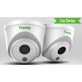 IP-камера TIANDY Lite TC-C34HS 2.8мм, уличная, купольная, 4Мпикс, CMOS, до 1920x1080, до 25кадров/с, ИК подсветка 30м, POE, -40 °C/+60 °C, белый (TC-C34HS I3/E/Y/C/SD/2.8mm/V4.2)