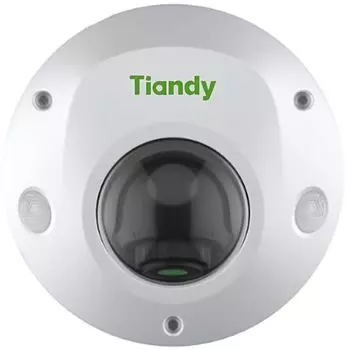 IP-камера TIANDY Pro 2.8 мм, уличная, купольная, 5Мпикс, CMOS, до 2880x1620, до 30 кадров/с, ИК подсветка 30м, POE, -40 °C/+65 °C, белый (TC-C35PS I3/E/Y/M/H/2.8/V4.2)
