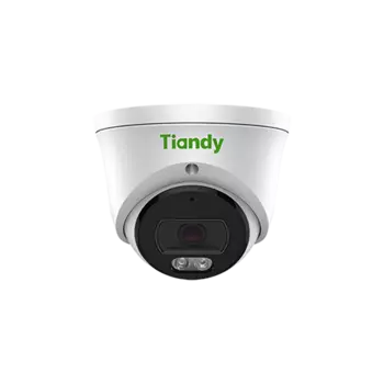 IP-камера TIANDY TC-C34XP 2.8 мм, уличная, купольная, 4 Мпикс, CMOS, до 2560x1440, до 25 кадров/с, LED подсветка 15м, POE, -40 °C/+60 °C, белый (TC-C34XP W/E/Y/2.8/V4.0)