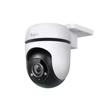 IP-камера TP-Link Tapo C500, уличная, купольная, поворотная, 2Мпикс, CMOS, до 1920x1080, до 15 кадров/с, ИК подсветка 30м, WiFi, -30 °C/+60 °C, белый/черный