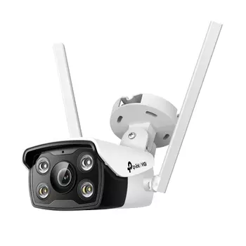 IP-камера TP-Link VIGI C340-W(4mm), уличная, корпусная, 4Мпикс, CMOS, до 2560 х 1440, до 30кадров/с, ИК подсветка 30м, WiFi, POE, -30 °C/+60 °C, белый/черный (VIGI C340-W(4mm))