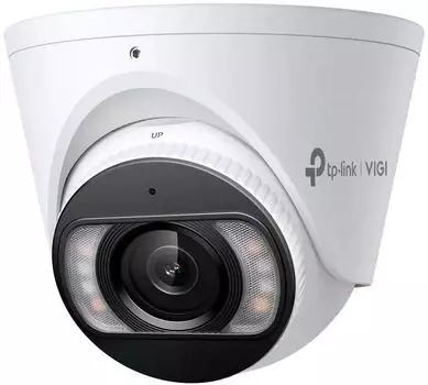 IP-камера TP-Link Vigi C485 2.8 мм, уличная, купольная, 8 Мпикс, CMOS, до 38402160, до 25 кадров/с, ИК подсветка 30м, POE, белый (VIGI C485(2.8MM))