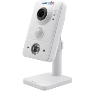 IP-камера Trassir Cube TR-D7151IR1 1.4 мм, уличная, настольная, 5Мпикс, CMOS, до 2592x1944, до 15 кадров/с, ИК подсветка 10м, POE, -10 °C/+50 °C, белый (TR-D7151IR1 1.4)