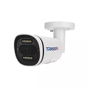 IP-камера Trassir TR-D2151CL3 v7 4.0 4 мм, уличная, цилиндрическая, 5 Мпикс, CMOS, до 25601920, до 25 кадров/с, LED подсветка 35м, POE, -40 °C/+60 °C, белый (TR-D2151CL3 v7 4.0)