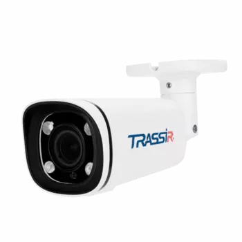 IP-камера Trassir TR-D2153IR6 v2 2.7 мм - 1.35 см, уличная, корпусная, 5Мпикс, CMOS, до 2560x1920, до 15 кадров/с, ИК подсветка 60м, POE, -40 °C/+60 °C, белый (TR-D2153IR6 v2 2.7-13.5)