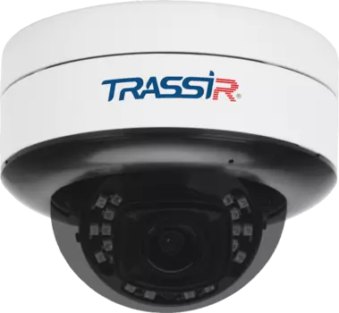 IP-камера Trassir TR-D3122ZIR2 2.8 мм - 8 мм, уличная, купольная, 2Мпикс, CMOS, до 1920x1080, до 25 кадров/с, ИК подсветка 25м, POE, -40 °C/+60 °C, белый (TR-D3122ZIR2 2.8-8)