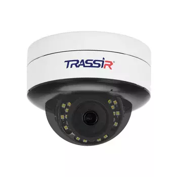 IP-камера Trassir TR-D3151CL3 v7 2.8 2.8 мм, уличная, купольная, 5 Мпикс, CMOS, до 25601920, LED подсветка 30м, POE, -40 °C/+60 °C, белый (TR-D3151CL3 v7 2.8)