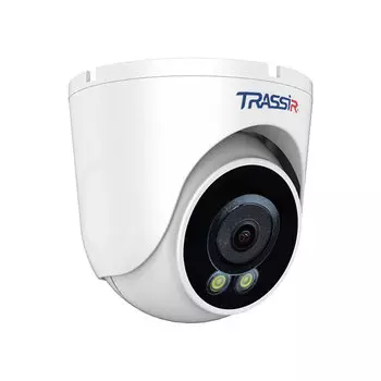 IP-камера Trassir TR-D8151CL3 v7 2.8 мм, купольная, 2 Мпикс, CMOS, до 1920x1080, до 25 кадров/с, ИК подсветка 30м, POE, -40 °C/+60 °C, белый (TR-D8151CL3 v7 2.8)