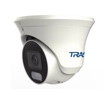 IP-камера Trassir TR-D8181IR3 v2 2.8 мм, уличная, купольная, 8Мпикс, CMOS, до 3840x2160, до 15 кадров/с, ИК подсветка 30м, POE, -40 °C/+60 °C, белый (TR-D8181IR3 v2 2.8)