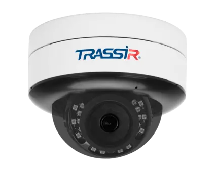 IP-камера Trassir Trend TR-D3151IR2 v2 3.6 мм, уличная, купольная, 5Мпикс, CMOS, до 2560x1920, до 15 кадров/с, ИК подсветка 25м, POE, -40 °C/+60 °C, белый (TR-D3151IR2 v2 3.6)