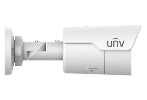 IP-камера Uniview Easy IPC2128LE-ADF40KM-G 4 мм, уличная, корпусная, 8 Мпикс, CMOS, до 3840x2160, до 20 кадров/с, ИК подсветка 50м, POE, -30 °C/+60 °C, белый (IPC2128LE-ADF40KM-G)