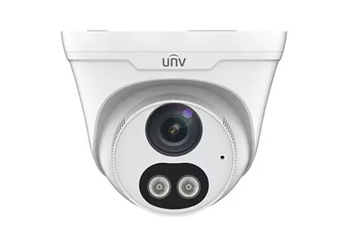 IP-камера Uniview Easy IPC3612LE-ADF40KC-WL 4мм, уличная, купольная, 2Мпикс, CMOS, до 1920x1080, до 30кадров/с, ИК подсветка 30м, POE, -30 °C/+60 °C, белый (IPC3612LE-ADF40KC-WL)