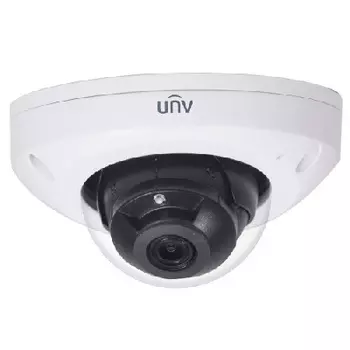IP-камера Uniview IPC312SR-VPF40-C 4мм, уличная, купольная, 2Мпикс, CMOS, до 1920x1080, до 30кадров/с, ИК подсветка 15м, POE, -40 °C/+60 °C, белый (IPC312SR-VPF40-C-RU)