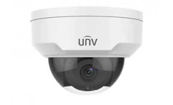 IP-камера Uniview IPC325ER3-DUVPF28-RU 2.8мм, уличная, купольная, 5Мпикс, CMOS, до 2592x1944, до 20кадров/с, ИК подсветка 30м, POE, -40 °C/+60 °C, белый (IPC325ER3-DUVPF28)