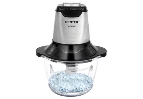 Измельчитель Centek CT-1392, 600Вт, черный/серебристый