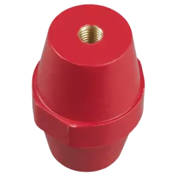 Изолятор шинный силовой, красный IEK SM 40 (YIS11-40-12)