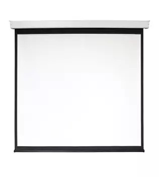 Экран для проектора настенный с электроприводом Digis DSEF-1108 (Electra-F, формат 1:1, 135", 248x250, рабочая поверхность 240x240, MW)