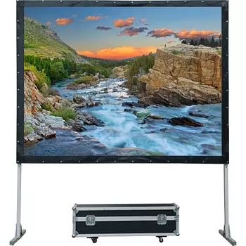 Экран для проектора натяжной Lumien Master Fold, напольный 16:10 287x449 MW, экран, 2 ножки, кейс (LMF-100128)