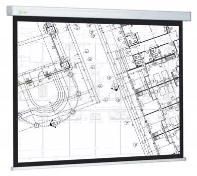 Экран для проектора рулонный Cactus Wallscreen CS-PSW-124x221, настенно-потолочный 16:9 131x228 MW (CS-PSW-124x221)