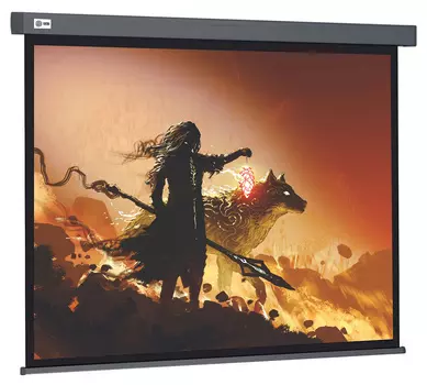 Экран для проектора рулонный Cactus Wallscreen CS-PSW-213X213-SG, настенно-потолочный, 123" 1:1 213x213см , серый (CS-PSW-213X213-SG)