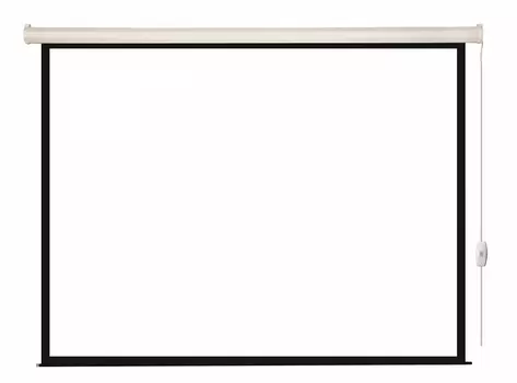 Экран для проектора рулонный Lumien Eco Control LEC-100105, настенно-потолочный моторизированный, 81" 4:3 128x171 MW, ПДУ (LEC-100105)