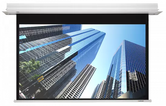 Экран для проектора рулонный Lumien Master Recessed Control , потолочный встраиваемый моторизированный 206х305 MW, ПДУ (LMRC-100107)