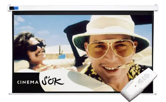 Экран для проектора рулонный S'OK Motoscreen SCPSM-360x200FG-ED90, настенно-потолочный моторизированный, 163" 16:9 360x200 Fiberglass, ПДУ (SCPSM-360x200FG-ED90)