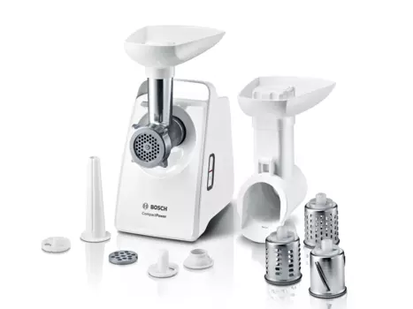 Электрическая Bosch MFW3540W 1500Вт, 1.9 кг/мин, белый (1293068)