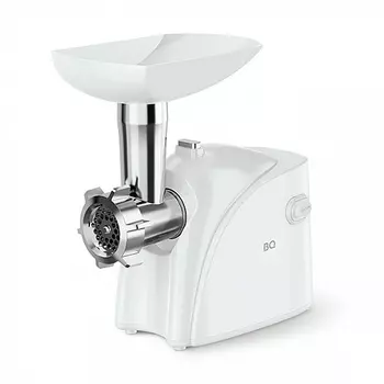 Электрическая мясорубка BQ MG2000 , 1.4 кВт, 1.6 кг/мин, белый