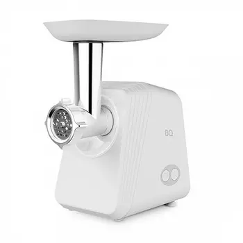 Электрическая мясорубка BQ MG2006, 2.1 кВт, 2 кг/мин, белый