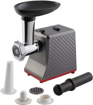 Электрическая мясорубка Hyundai HY-MG2114, 1.8 кВт, графит/серебристый (HY-MG2114)