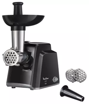 Электрическая мясорубка Moulinex ME105830, 1.4 кВт, 1.7 кг/мин, черный (1510001079)