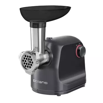Электрическая мясорубка Polaris PMG 1872 RUS, 1.8 кВт, 2 кг/мин, черный
