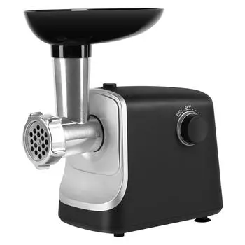 Электрическая мясорубка Red solution RMG-1213 , 1.34 кВт, 1.5 кг/мин, черный/серебристый