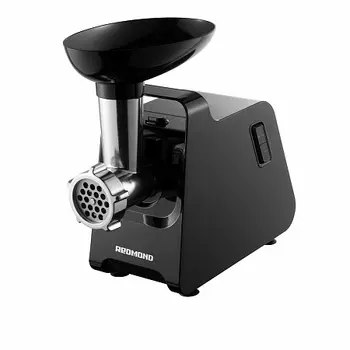 Электрическая мясорубка Redmond RMG-1241-6, 1340Вт, 2 кг/мин, черный