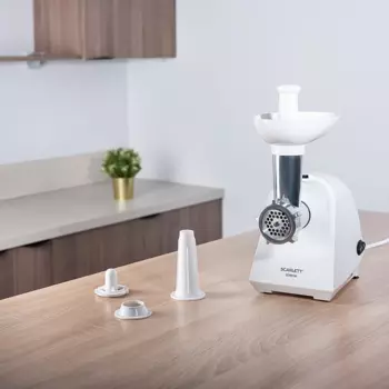 Электрическая мясорубка Scarlett SC-MG45S74, 2 кВт, 2 кг/мин, белый (SC-MG45S74)