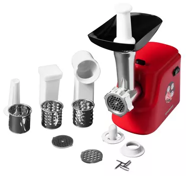 Электрическая мясорубка Starwind SMG3225, 1.5 кВт, красный (SMG3225)