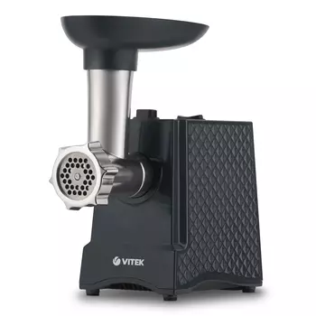 Электрическая мясорубка Vitek VT-3619, 2 кВт, черный