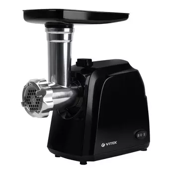 Электрическая мясорубка Vitek VT-3621, 1.8 кВт, черный