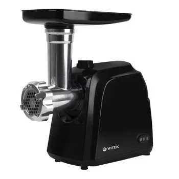 Электрическая мясорубка Vitek VT-3624, 1.8 кВт, черный